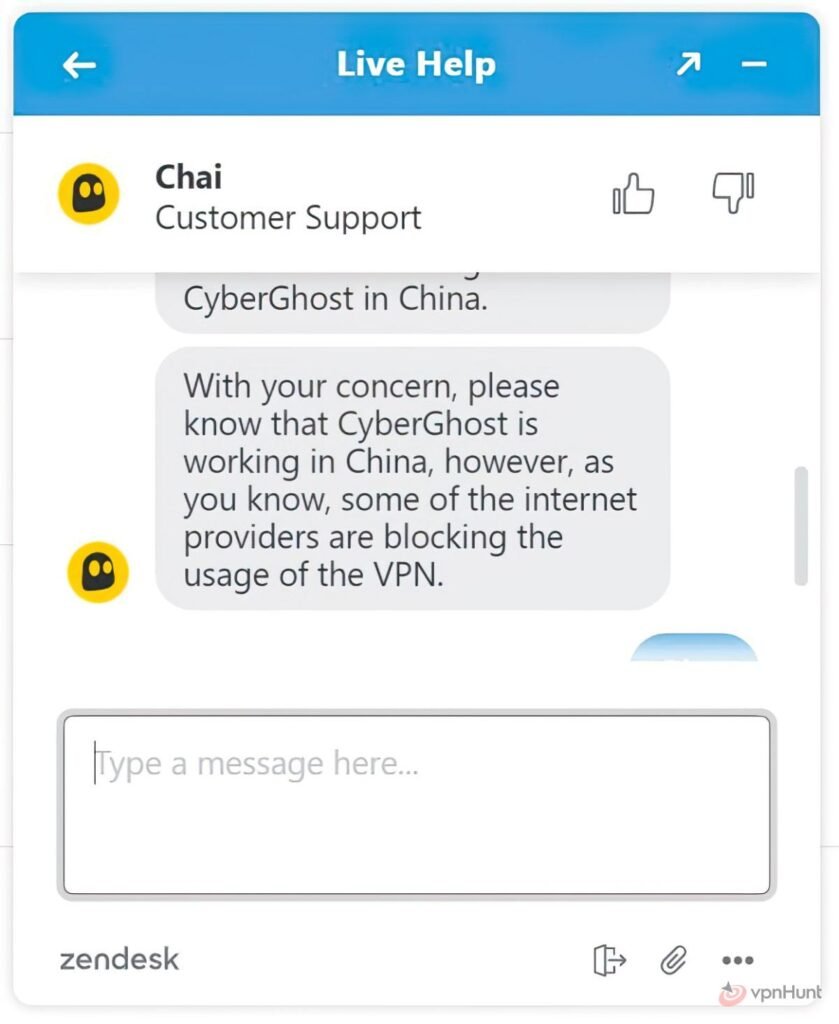 cyberghost vpn login​