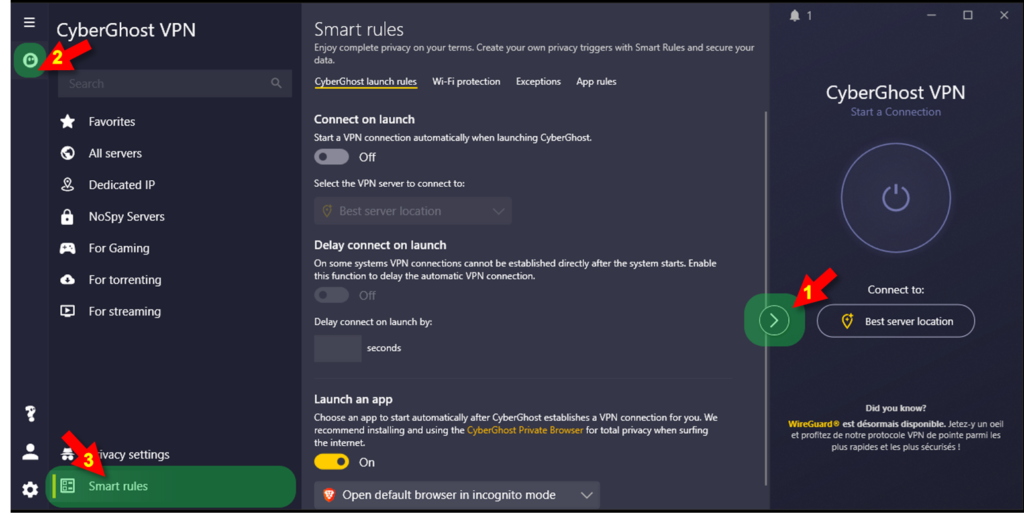 cyberghost vpn software​
